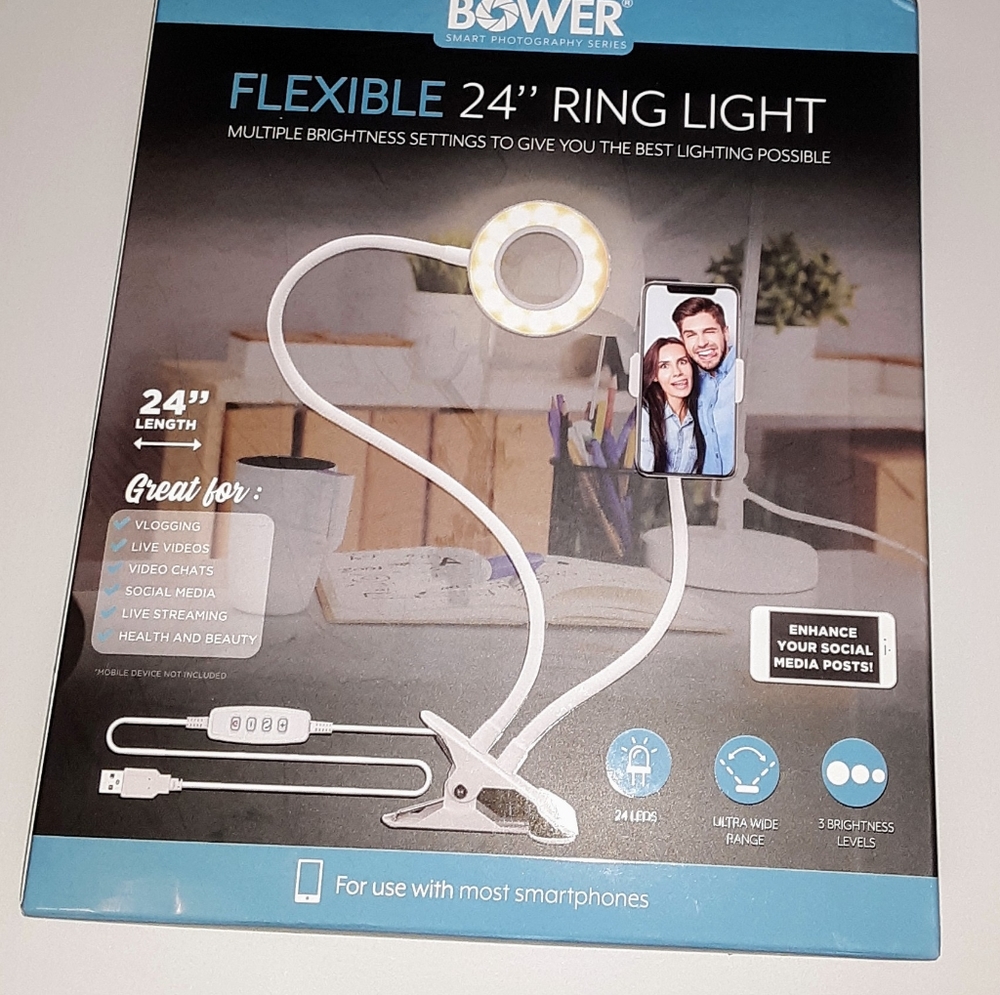 New Bower 24" Flexible Ring Light
